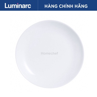 Bộ đĩa (dĩa) thủy tinh Luminarc Diwali 6 chi tiết 19cm - N3603*6 dùng lò vi sóng, máy rửa bát