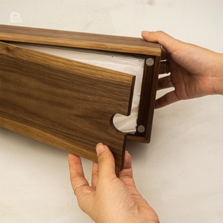 Hộp khăn giấy gỗ LOOXURY cao cấp