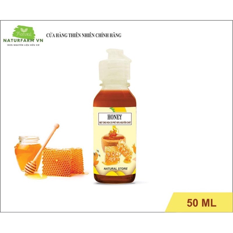 Mật ong nguyên chất 100% organic (  50ML )