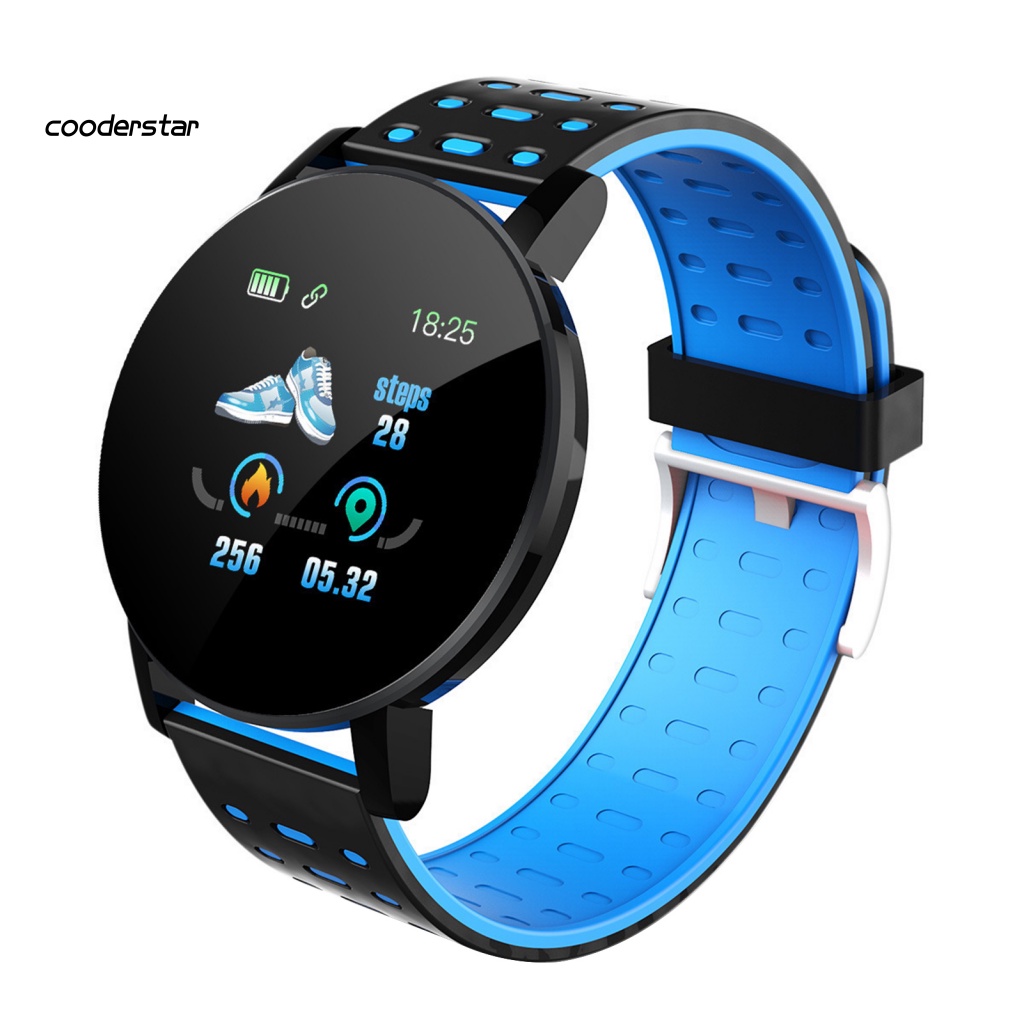 Đồng Hồ Thông Minh Dáng Tròn Chống Mòn Cho Nam Và Nữ COOD 119 Plus