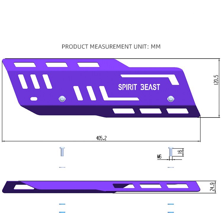 Ốp Pô Spirit Beast Cho Yamaha NVX 155