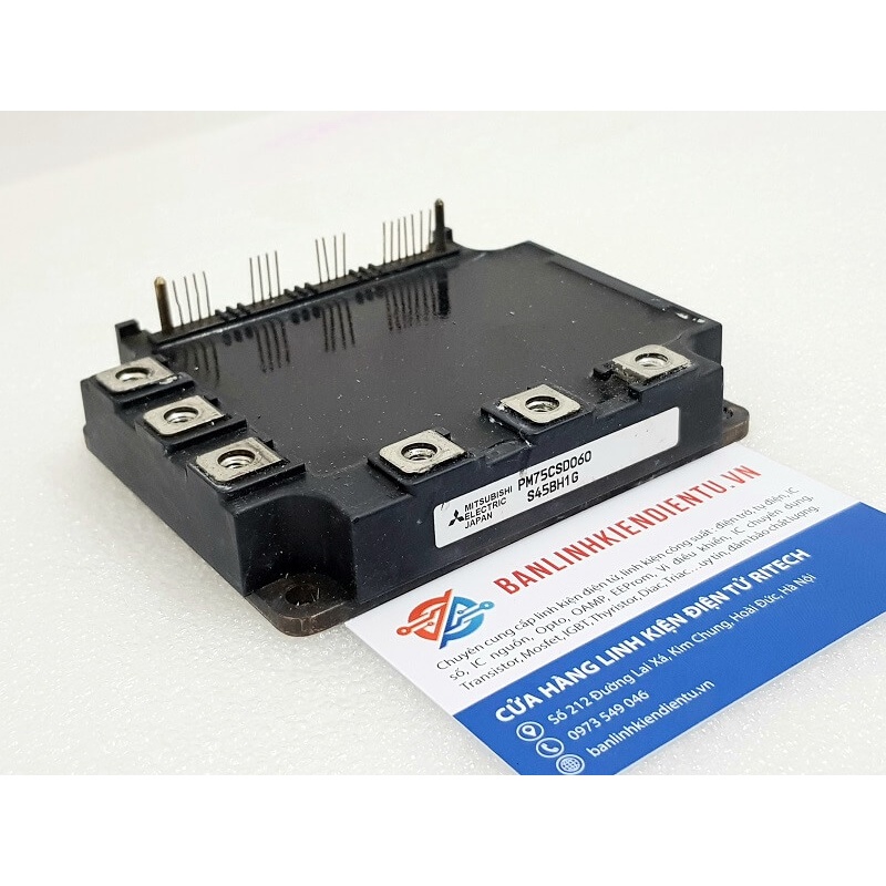 PM75CSD060 MITSUBISHI Module IGBT 600V 75A hàng tháo máy