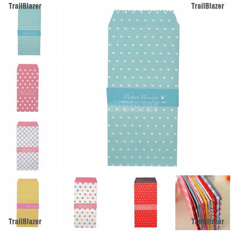 Bộ 5 bao thư in hình ảnh nữ tính đáng yêu