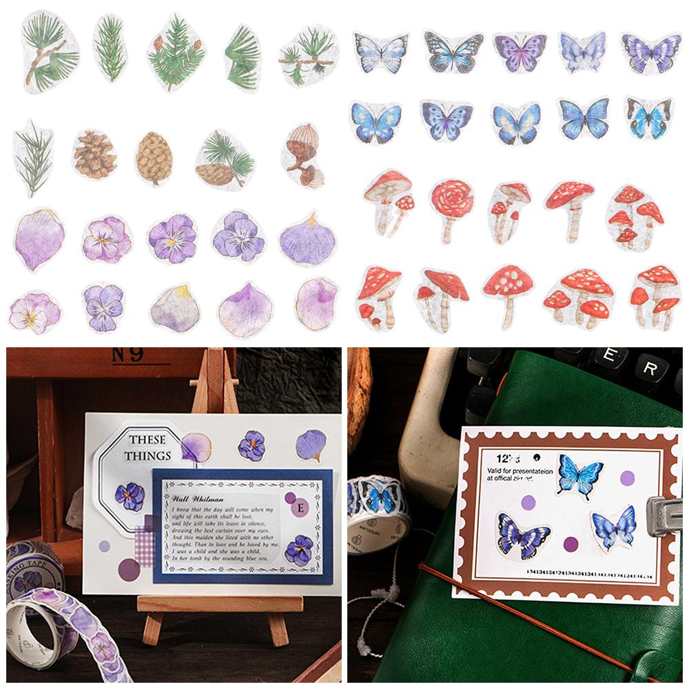 Cuộn 100 Nhãn Dán Trang Trí Sổ Tay