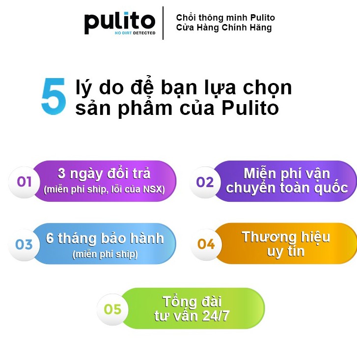 Cọ vệ sinh Pulito cọ nhà tắm bồn cầu toilet siêu sạch chất liệu silicon PT-CVS