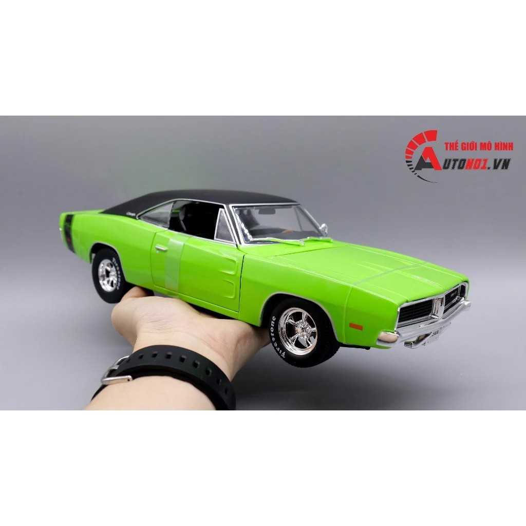 MÔ HÌNH XE CLASSIC MUSCLE - 1969 DODGE CHARGER 1:18 MAISTO 2900