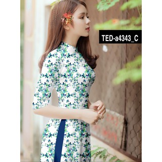 Vải áo dài lụa hoa nhí, vải đẹp như hình, lựa chọn nhiều để may áo dài [ Shop khai trương khuyến mãi ]