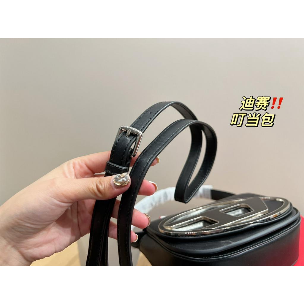 Bộ Túi Đeo Vai 1DR + Thắt Lưng + Túi Bụi + BILL MINI 20 * 13 CM Không Hộp-Diesal Cho Nữ