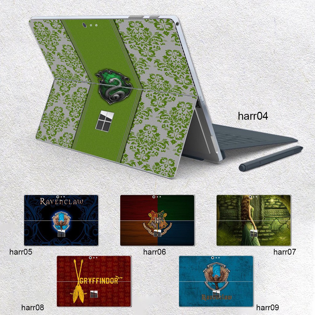 Skin dán hình Harry Potter cho Surface Go, Pro 2, Pro 3, Pro 4, Pro 5, Pro 6, Pro 7, Pro X