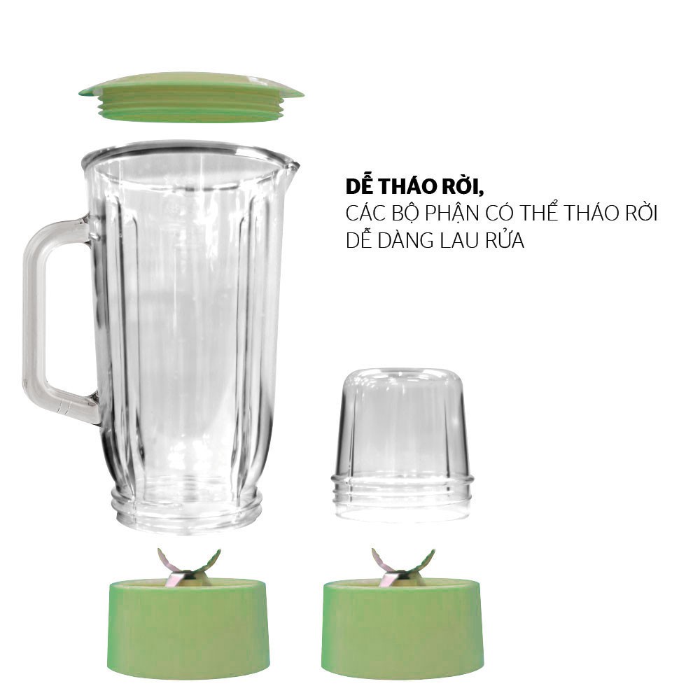 Máy xay sinh tố 2 cối Sunhouse SHD5112 công suất 350W bảo hành chính hãng 12 tháng