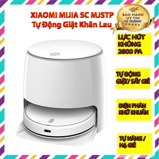 Xiaomi Mijia MJSTP – Robot hút bụi lau thông nhà minhTự Động Giặt khăn bông lau Mijia SC