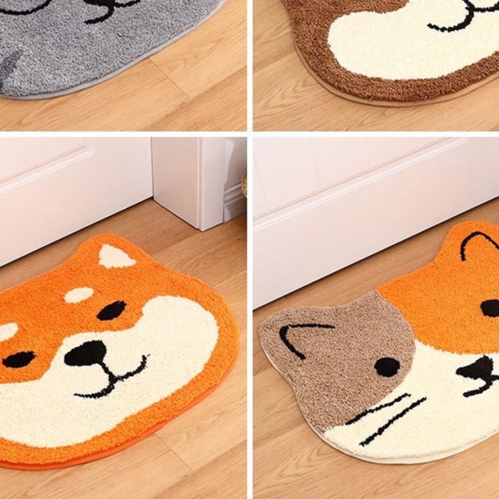 Thảm lau chân hình gấu mèo