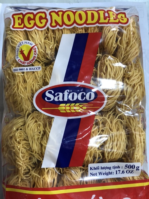 Mì Trứng Safaco 500g