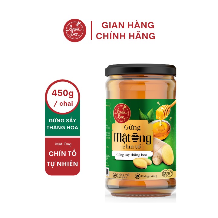 [Mã SKAMLTS7 giảm 10% đơn 150K] Mật Ong Ngâm Gừng Sấy Bonie Bee- Mật Ong Chín Tổ | BigBuy360 - bigbuy360.vn
