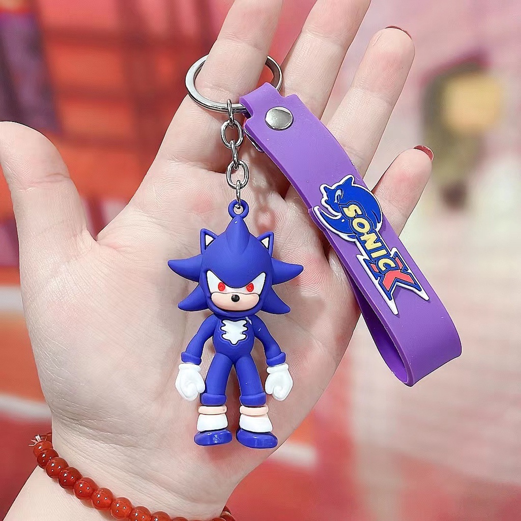 Móc Khóa Hình Nhím Sonic Dễ Thương