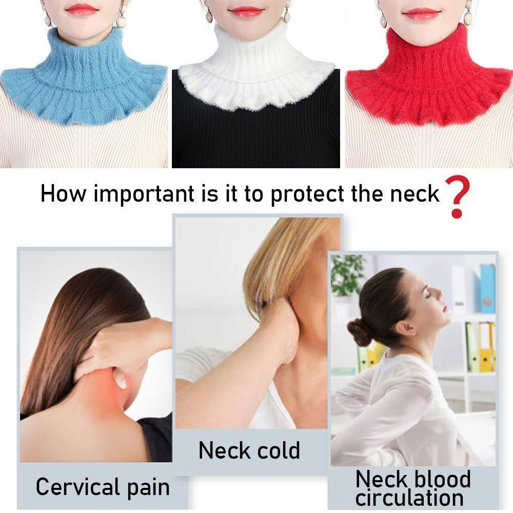 Cổ Áo Giả Chống Gió Dày Dặn Ấm Áp Thời Trang Mùa Đông