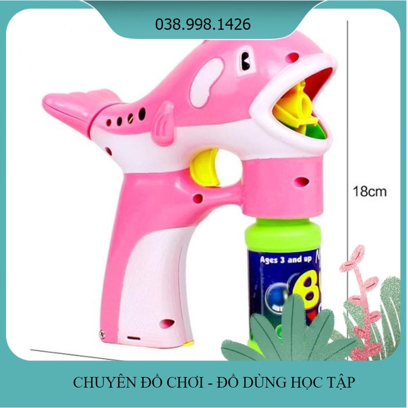 Đồ Chơi Cá Heo Thổi Bong Bóng