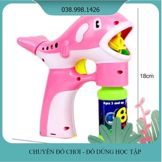 Đồ chơi cá heo thổi bong bóng