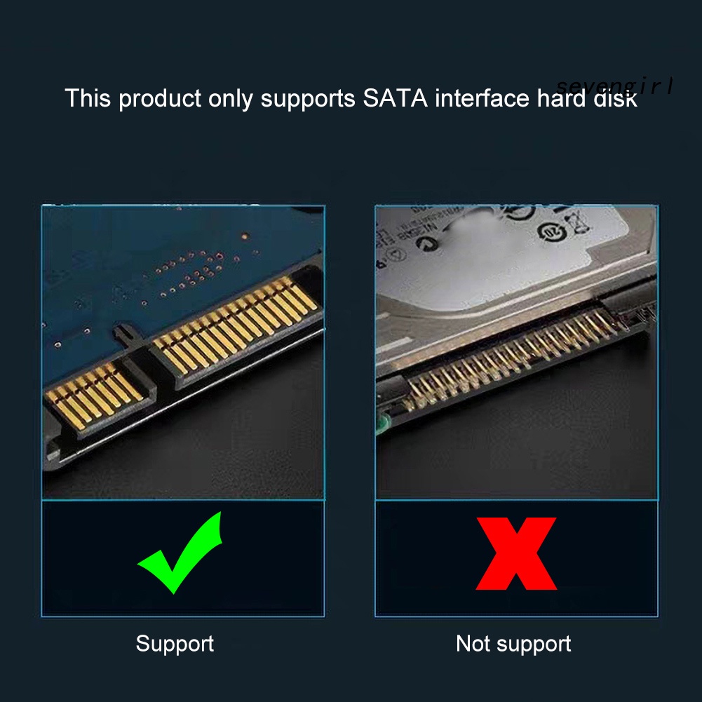 Hộp Chuyển Đổi Ổ Cứng Sev-2.5Inch Sata Sang Usb 3.0 Cho Pc Laptop | BigBuy360 - bigbuy360.vn