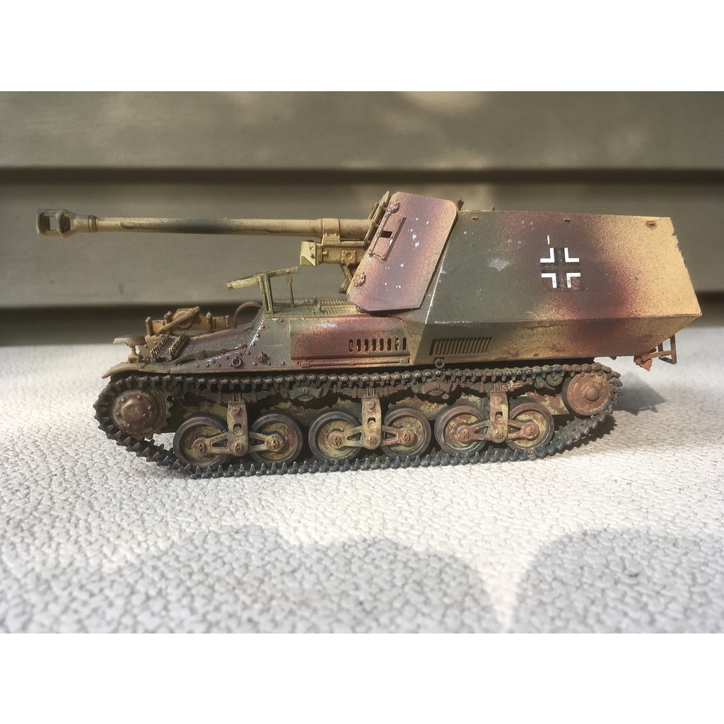 Mô hình lắp ráp xe tăng quân sự Đức 1/35 SCALE GERMAN TANK DESTROYER MARDER I Tamiya 35370