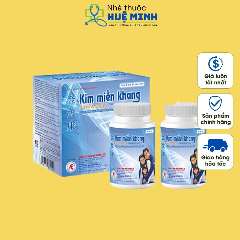 Kim Miễn Khang Hộp 180 Viên - Hỗ trợ Lupus Ban Đỏ, Vảy Nến, Các Bệnh Tự Miễn - Gia Hân Pharmacy