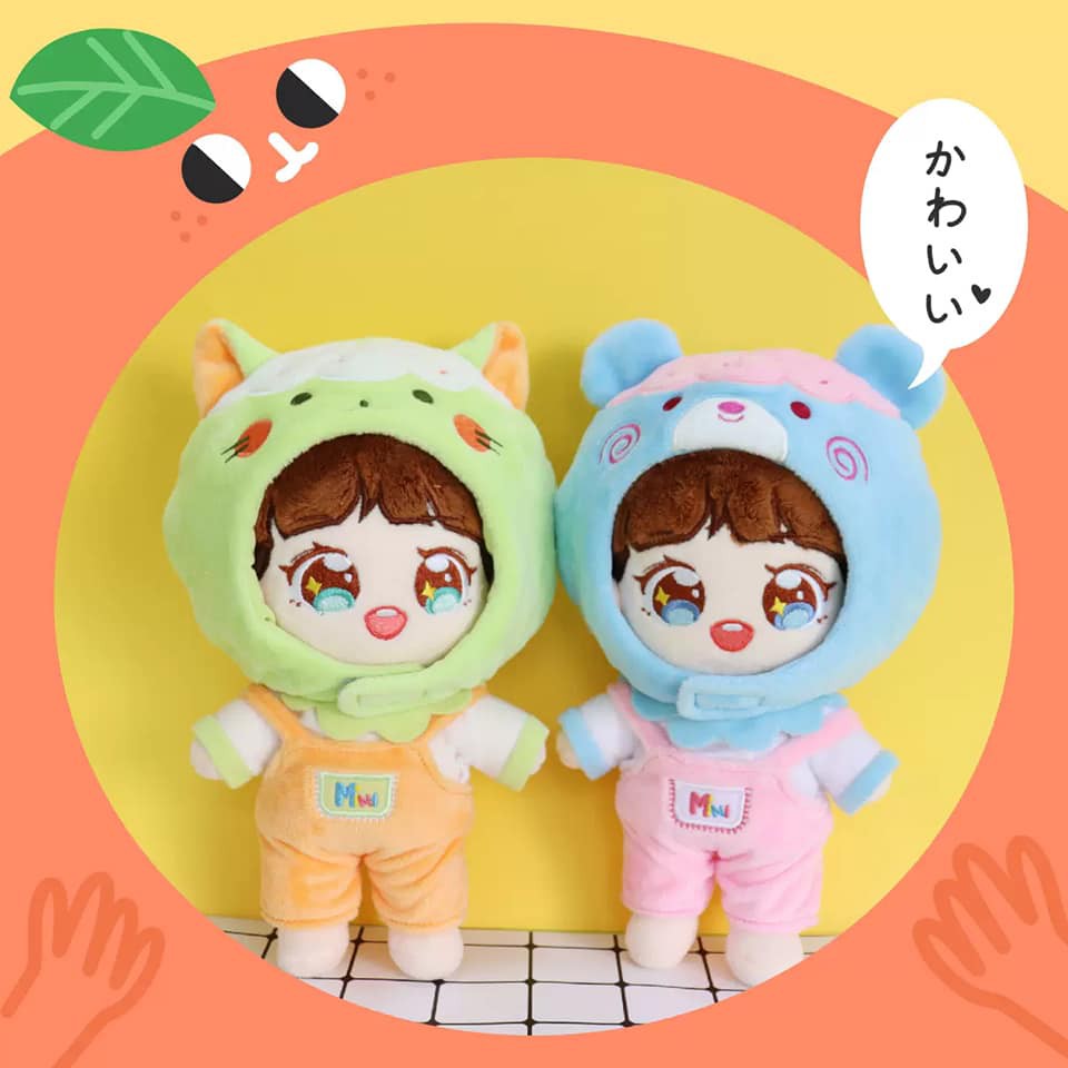 [QUẦN ÁO BÚP BÊ] BỘ GẤU XANH