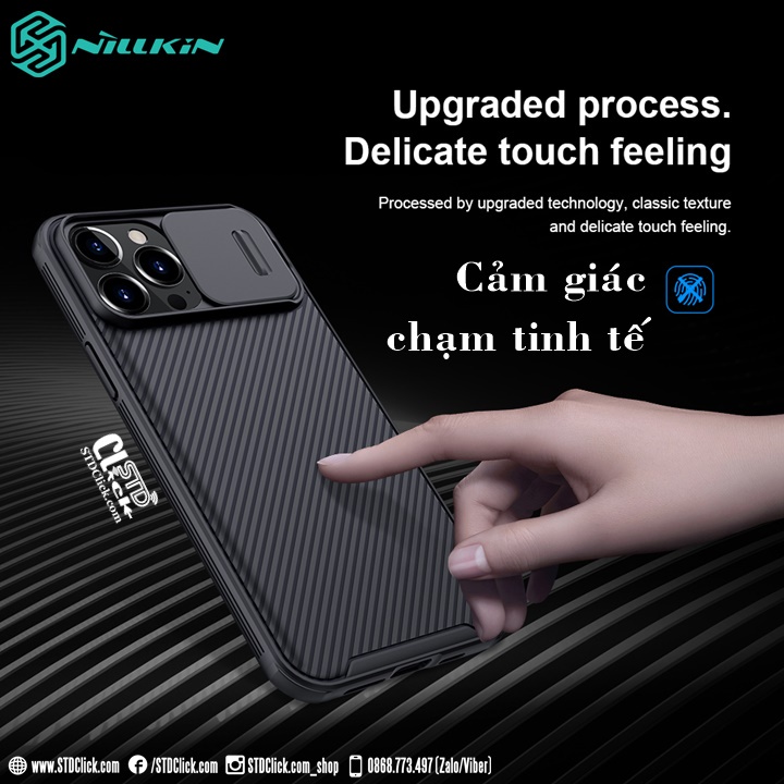 ỐP LƯNG IPHONE 13 PRO MAX NILLKIN CAMSHIELD PRO NILLKIN CHÍNH HÃNG