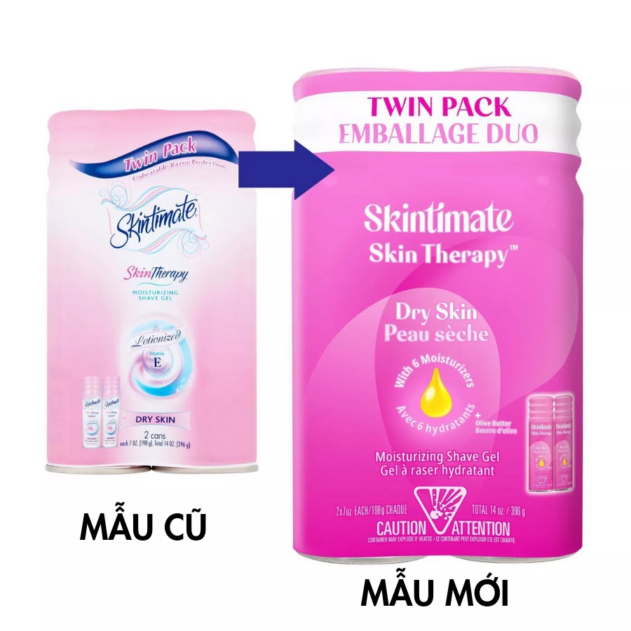 Bọt Cạo Skintimate Signature Scents Raspberry Rain Women | BigBuy360 - bigbuy360.vn