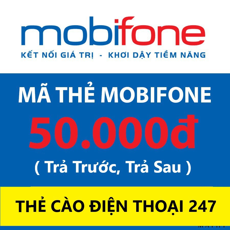 Mã Thẻ Mobifone 50.000 VNĐ