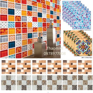 Decal dán bếp nhà tắm rất dày (20*20 -1 tấm)