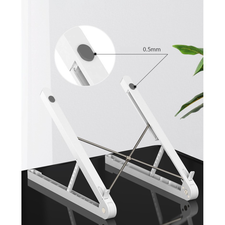 Giá đỡ laptop macbook để bàn gấp gọn dễ dàng điều chỉnh độ cao hỗ trợ tản nhiệt - Trùm Phụ Kiện | BigBuy360 - bigbuy360.vn