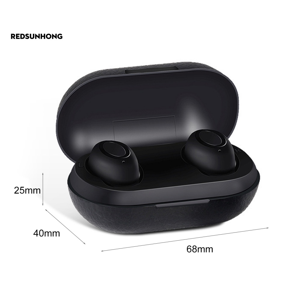 Cặp Tai Nghe Bluetooth 5.0 Không Dây Nhỏ Gọn Thích Hợp Chạy Bộ