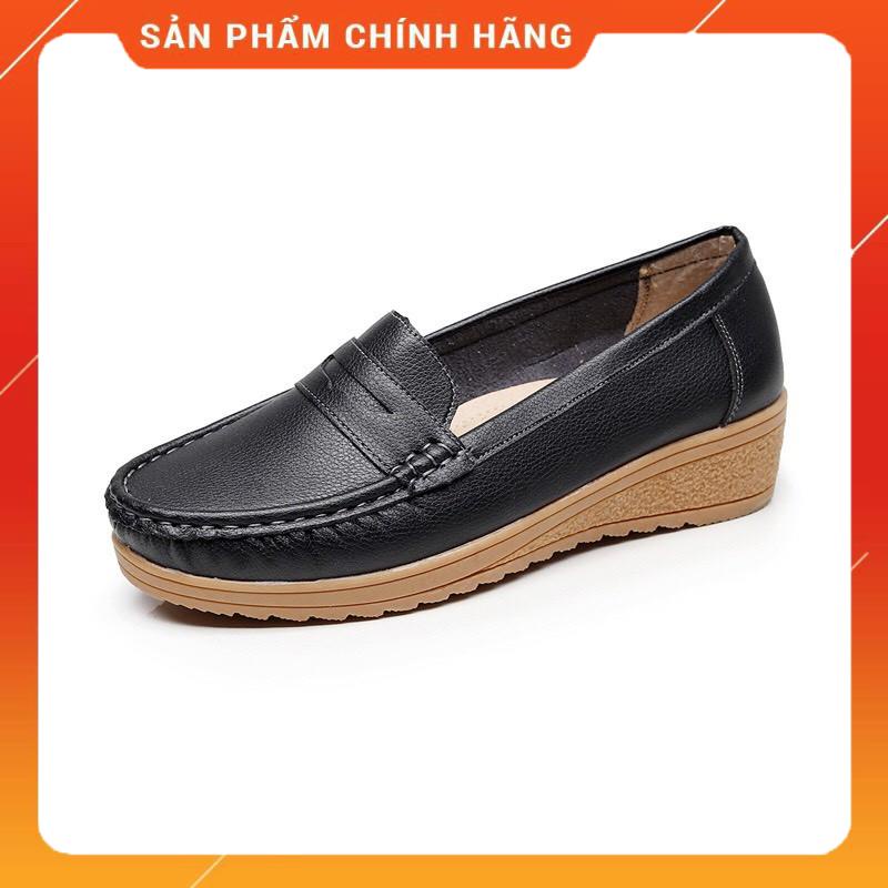 Giày nữ Moca, giày công sở ⚡️TẶNG TẤT GIẤY ⚡️ giày da mềm sang trọng, da cao cấp