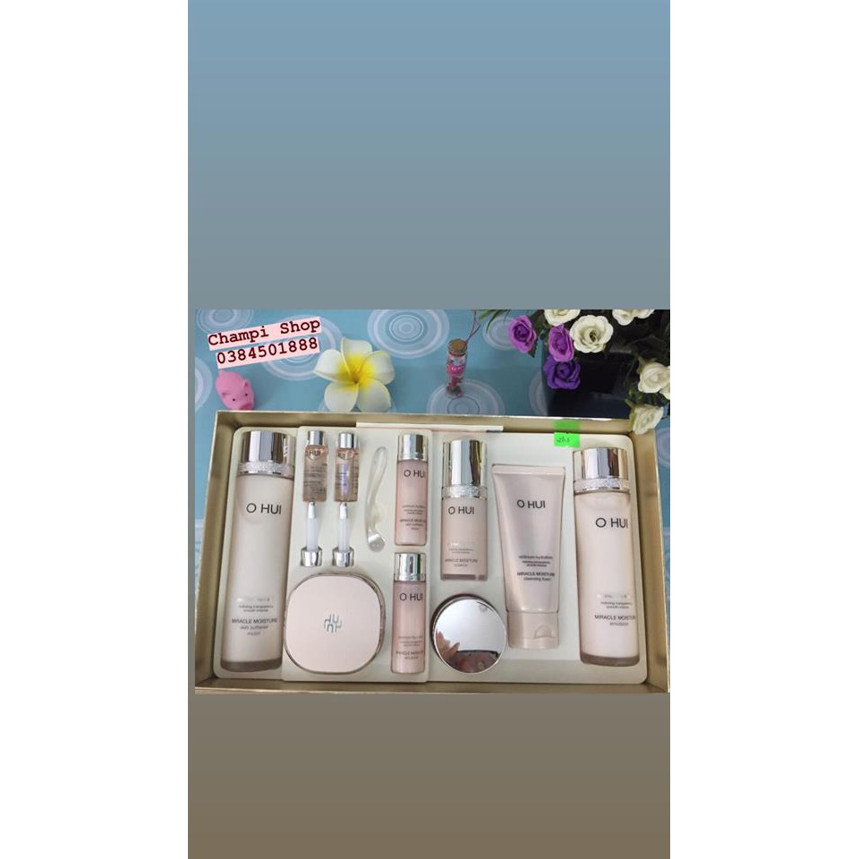 Set Dưỡng Da Trắng Hồng Ohui Miracle