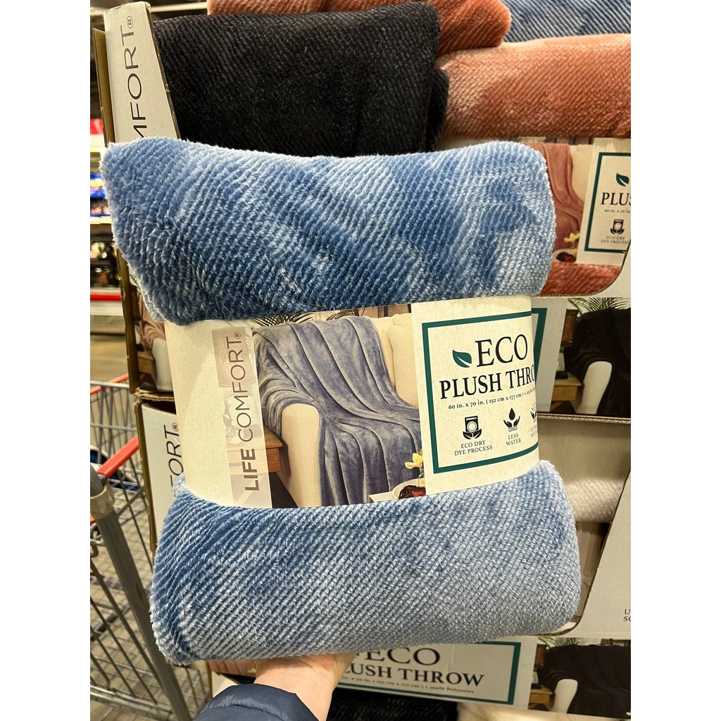 Mền Eco Plush Throw Life Comfort - Mỹ