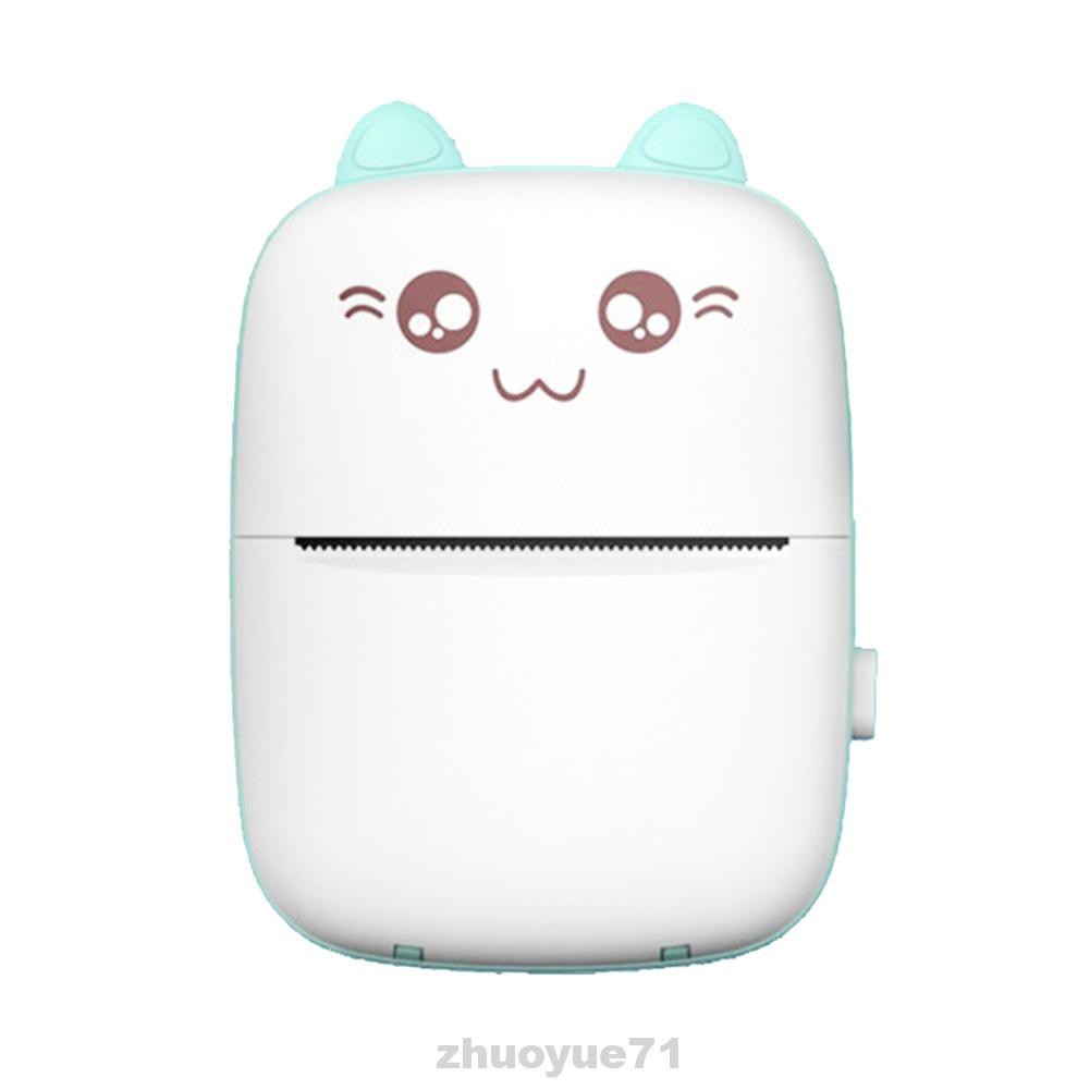 Máy in ảnh không dây mini kết nối bluetooth 200dpi Hd chất lượng cao kèm 1 cuộn giấy in | BigBuy360 - bigbuy360.vn