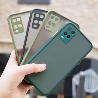 Ốp điện thoại silicon mặt nhám chống sốc bảo vệ camera cho OPPO A95 A76 A96 A77 A16k A74 A54 A94 A15s A12 A15 A93 A73 A5s