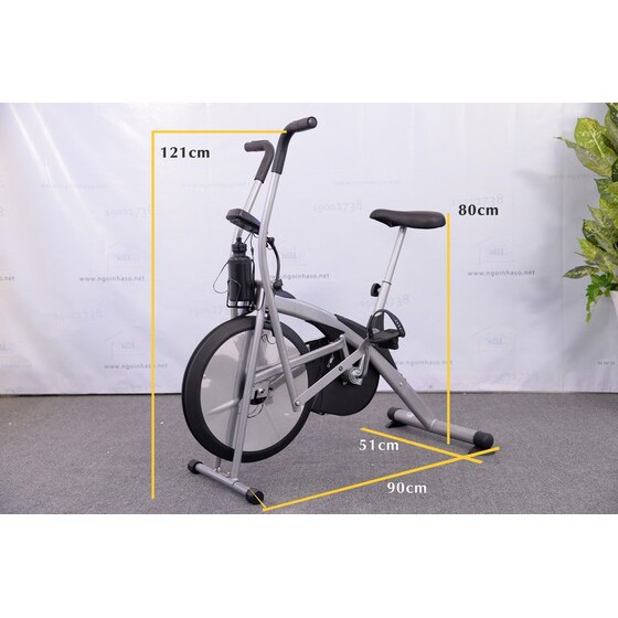 Xe đạp tập thể dục tại nhà liên hoàn Air Bike MK98 + Tặng máy massage xung điện EMS