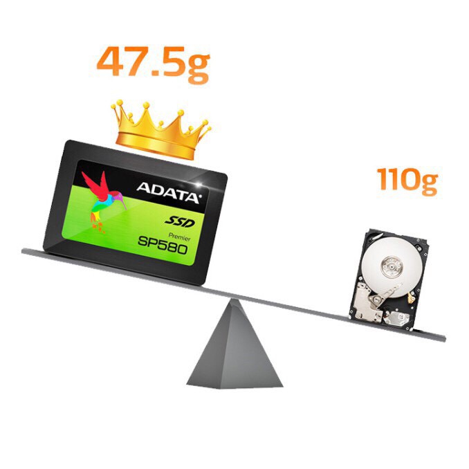 Ổ cứng SSD 2.5 inch Sata Adata SP580 120/240Gb- Bảo Hành 3 Năm | BigBuy360 - bigbuy360.vn