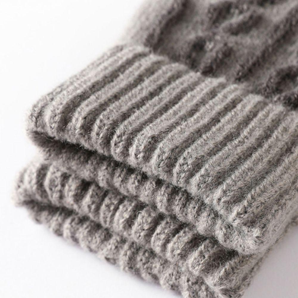 PATH Găng Tay Dệt Kim Co Giãn Mềm Mại Giữ Ấm Cánh Tay