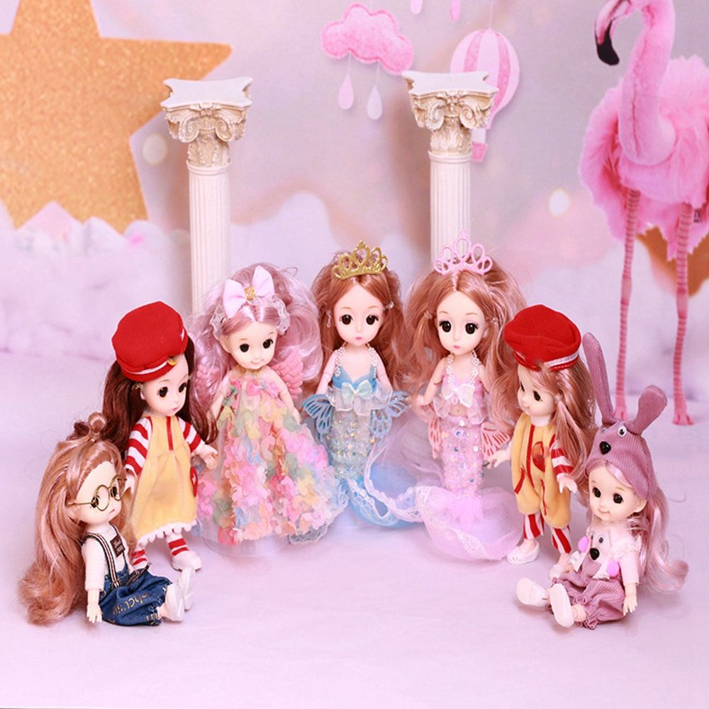 Mô hình cơ thể búp bê 16 mẫu 1/12Bjd Molly 16~17cm