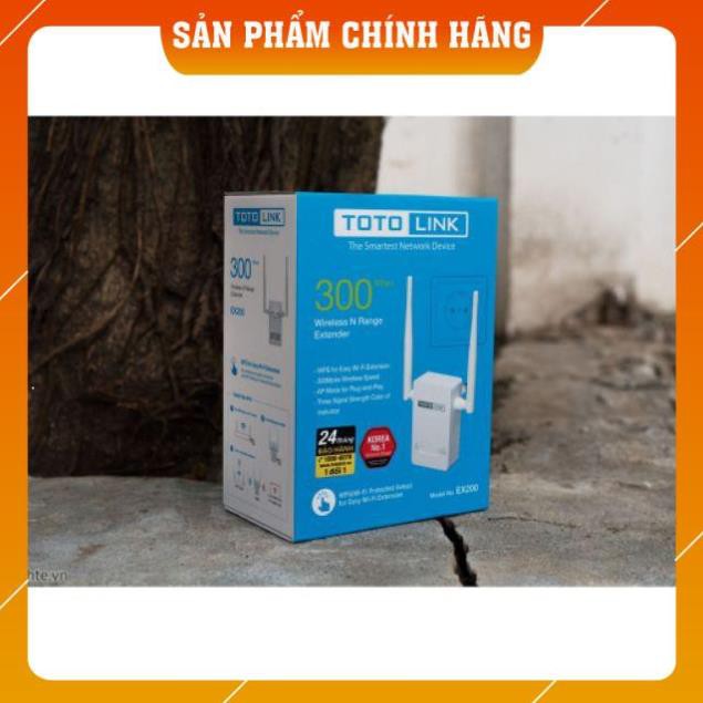 [SẴN HÀNG] Kích wifi Totolink EX200 - Màu trắng - Chính hãng - Bảo hành 36 tháng [LỖI 1 ĐỔI 1] | BigBuy360 - bigbuy360.vn