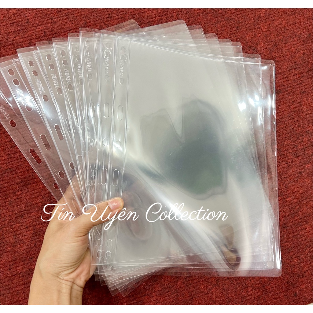 Combo 10 Phơi Đựng Tiền Giấy 1 Ngăn Trong Suốt chính hãng Mingt - PCCB
