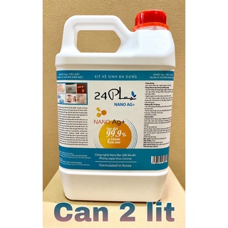 Xịt vệ sinh đa dụng 24 plus can 2lit