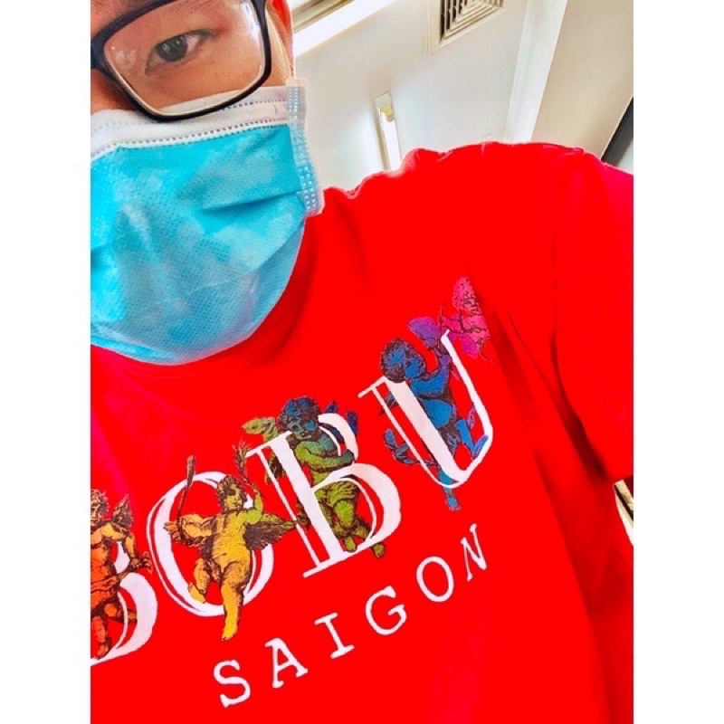 Áo thun bobui thiên thần đỏ