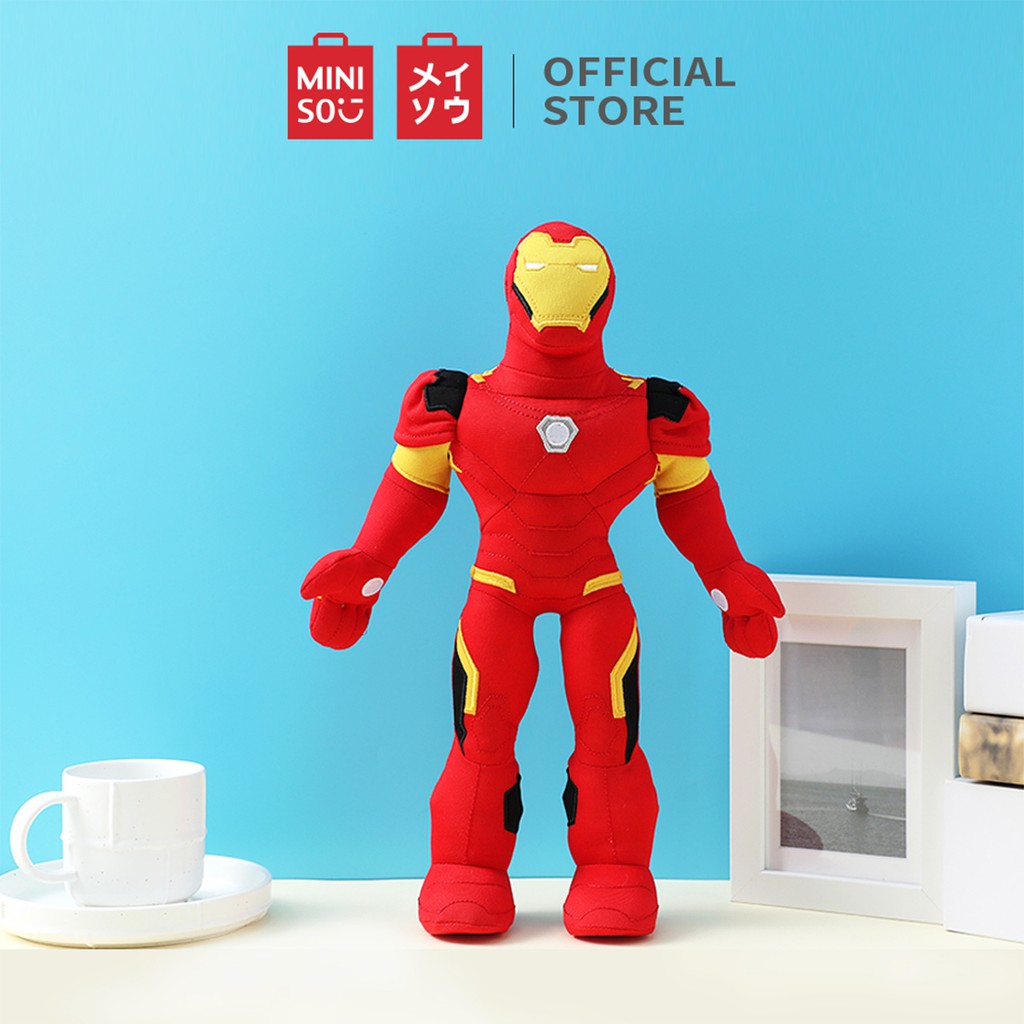 [Mã LIFEHL154 giảm 15% đơn 250K] Đồ chơi nhồi bông Miniso siêu anh hùng Marvel - Hàng chính hãng