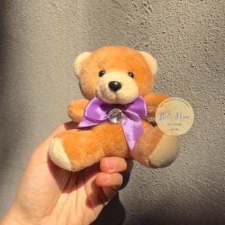 Móc Khoá Thú Bông Sóc Bông Gấu Bông Dễ Thương Cute Nhiều Màu - Ảnh chụp thật