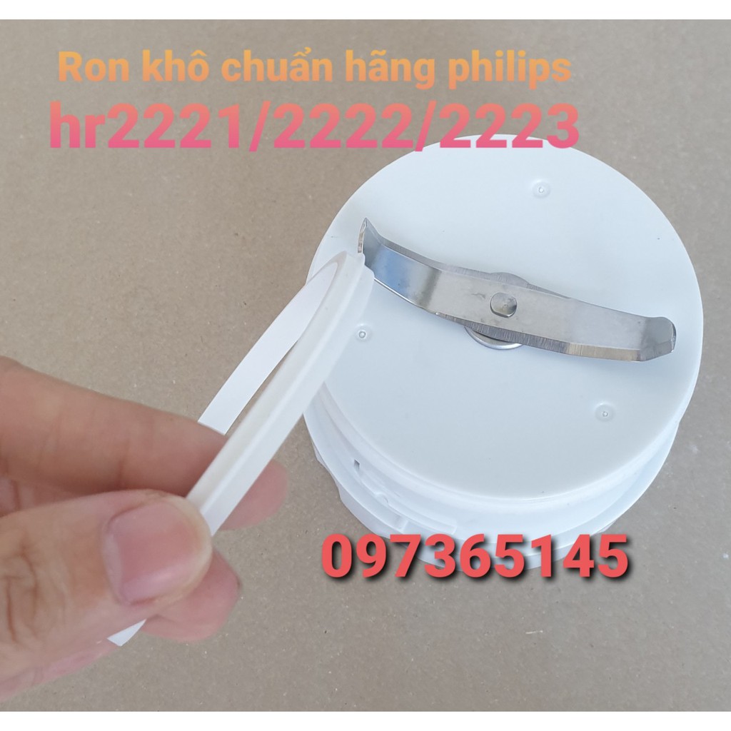 ĐẾ DAO KÈM RON SU xay hạt Philips HR2221 HR2222 HR2223 HR2221/00