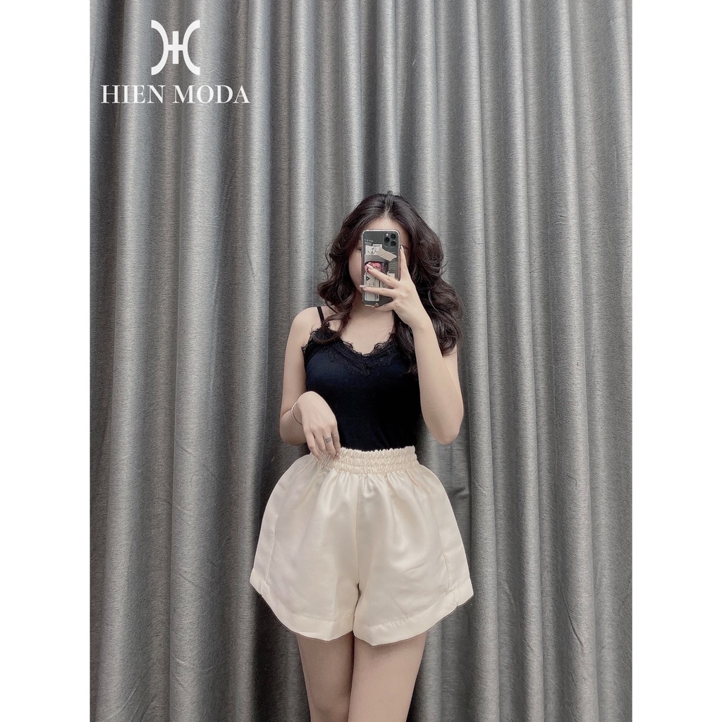 Quần short nữ đẹp ống rộng cạp chun , quần đùi nữ phồng cạp cao | BigBuy360 - bigbuy360.vn