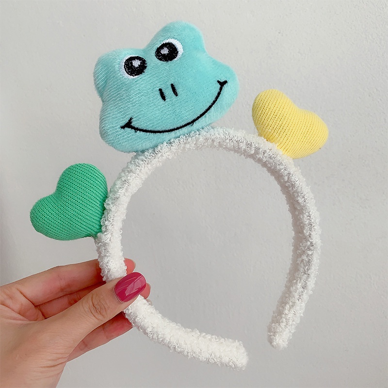 Băng Đô Cài Tóc Hình Gấu Hoạt Hình Dễ Thương Phong Cách Hàn Quốc Cho Nữ